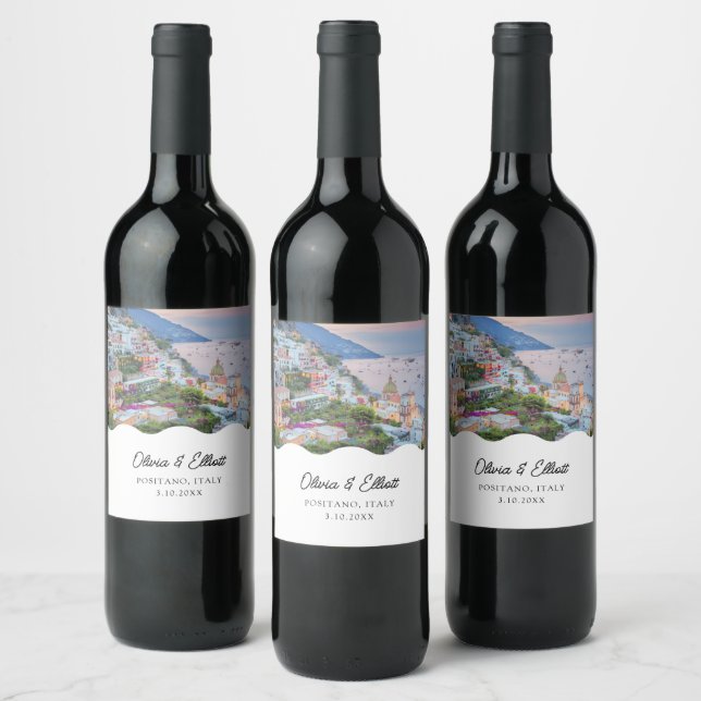 Mariage Positano Favoriser Étiquette de vin person (Bouteilles)