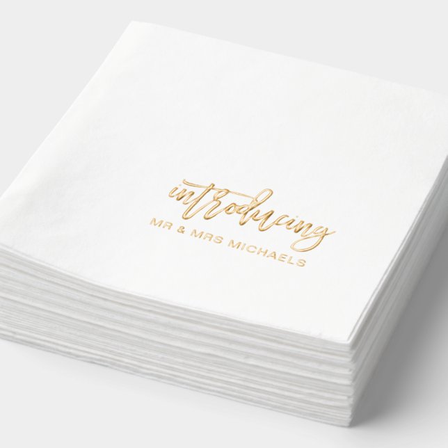 Mariage Présentation de M. et Mme Script (Détail)