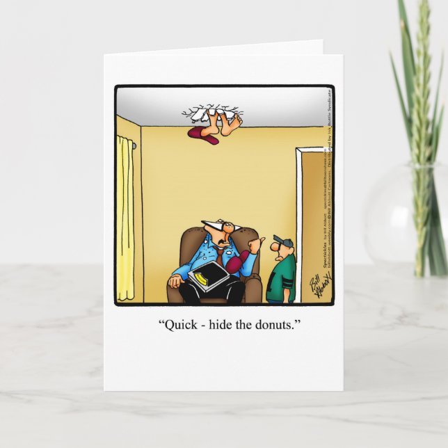 Mariage Régime alimentaire Humour Carte de voeux " (Devant)