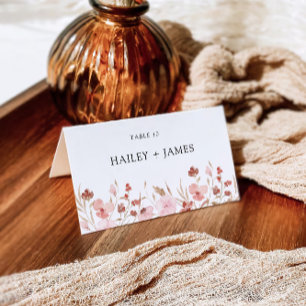 Mariage rose Modèle de cartes