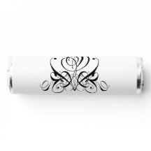 Mariage Rose noir Calligraphie