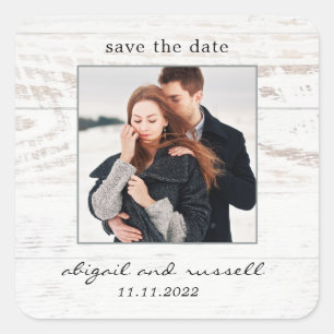 Mariage Rustique Chic Enregistrer Les Stickers Dat