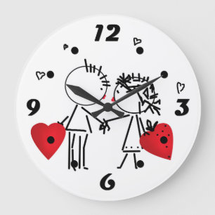 Mariage, Saint Valentin Grande horloge