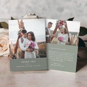 Mariage simple et minimaliste merci 2 photos