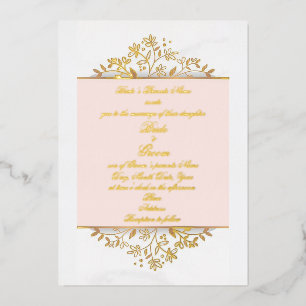 Mariage Softness Mariage Foil Invitations 