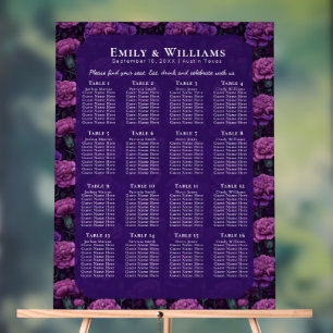 Mariage Traditionnel Floral de l'Oeillet Violet Cl