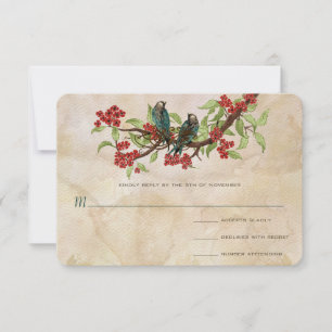 Mariage vintage Inséparables Tea Stain RSVP
