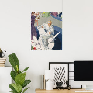 Mariage Vintage, Mariée Art Déco Moderne Du Milieu