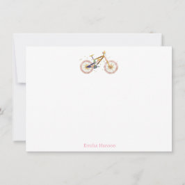 Mariah Bike Personalisierte Note Card Dankeskarte