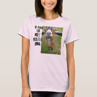 Mariah die Ziege - ich scherze so nicht Bio T-Shir T-Shirt