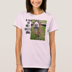 Mariah die Ziege - ich SO scherze nicht Bio T-Shirt