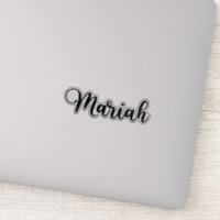 Mariah Name - Handgeschriebene Kalligrafie