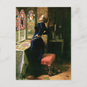 Mariana am Fenster Postkarte