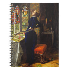 Mariana im moated Grange John Everett Millais Notizblock