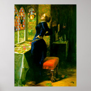 Mariana im Moated Gutshof Poster