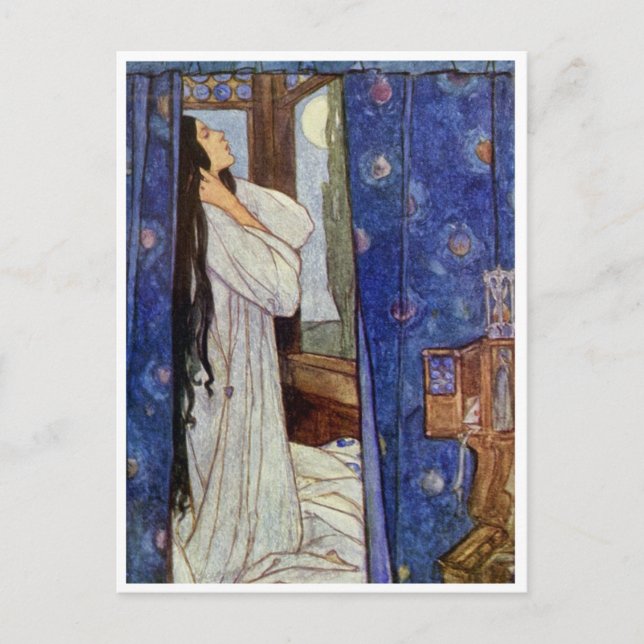 Mariana Vintag Illustration Florence Harrison Postkarte (Vorderseite)