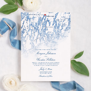 Marianmade Farm Hochzeit Wiscasset Maine Karte