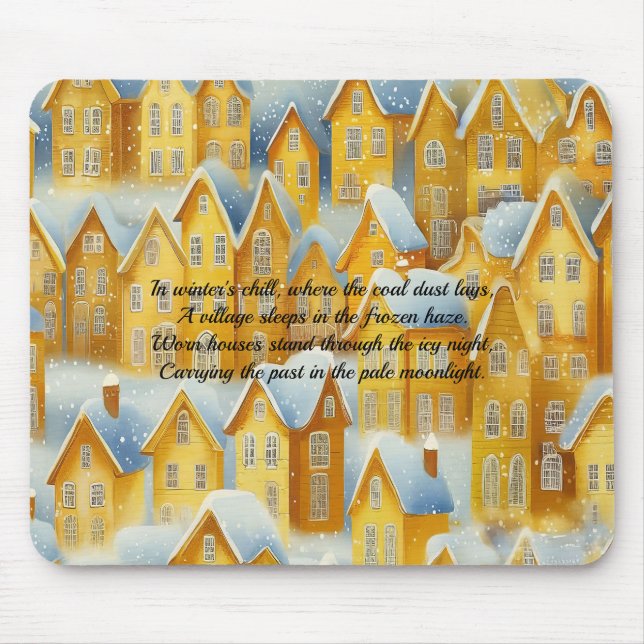 Marianna, Pa Coal Patch Houses Mouse Pads Mousepad (Vorne)