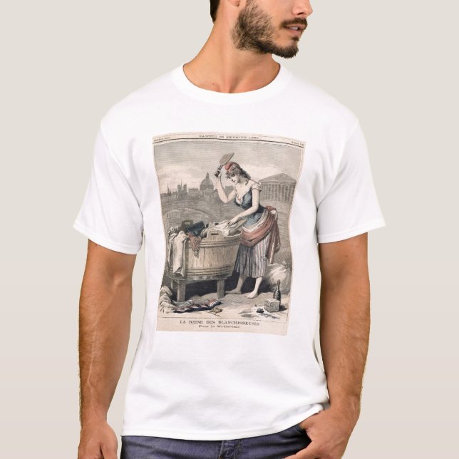 Marianne die Königin der Washerwomen T-Shirt (Vorderseite)