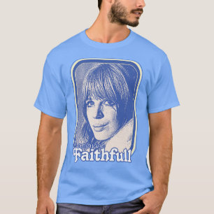 Marianne Faithfull Retro 60er Ästhetische Gestaltu T-Shirt