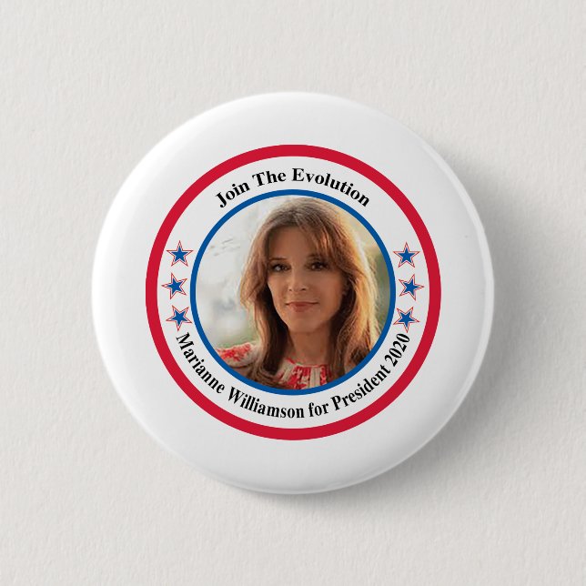 Marianne Williamson Button (Vorderseite)