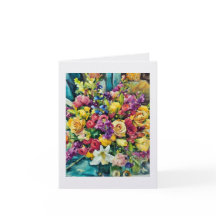 Marias Blumen .... Karte  