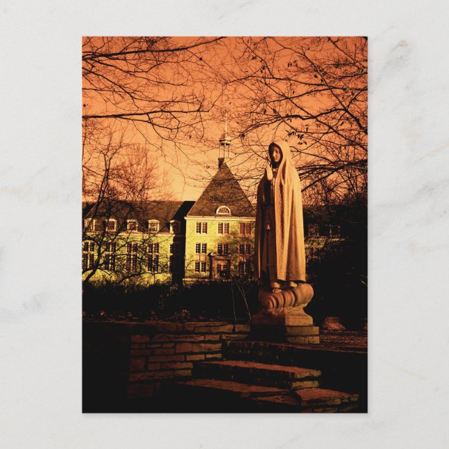 Marias Uni Postkarte (Vorderseite)