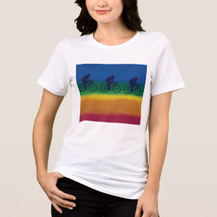 Maridee Bonadea Fahrrad Stolz Design T-Shirt Tri-Blend Shirt