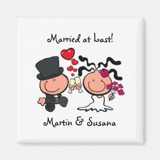 Marié à dernier dessin animé Magnet