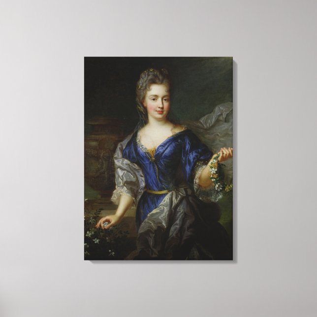 Marie-Anne de Bourbon Prinzessin von Conti Leinwanddruck (Vorderseite)