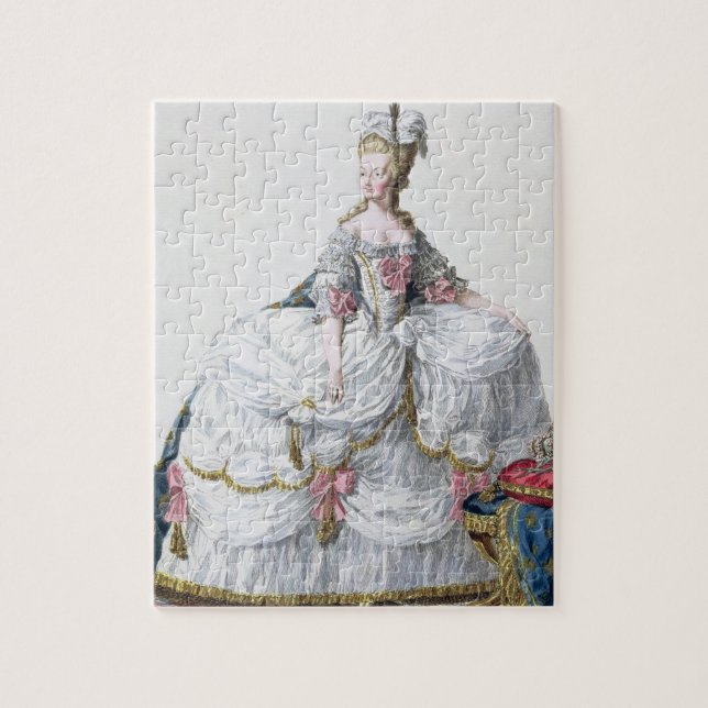 Marie Antoinette (1752-93) von 'Receuil DES Estam (Vertikal)