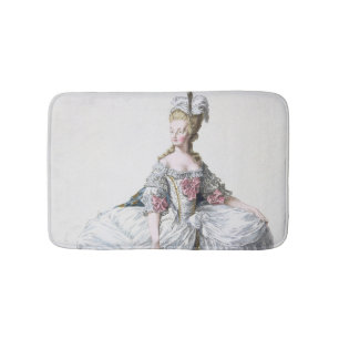 Marie Antoinette (1752-93) von 'Receuil DES Estam Badematte