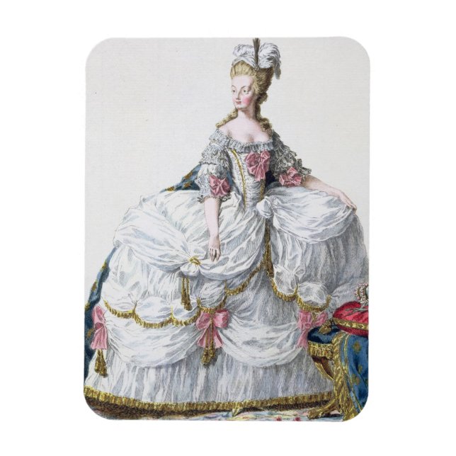 Marie Antoinette (1752-93) von "Receuil des Estam Magnet (Vertikal)