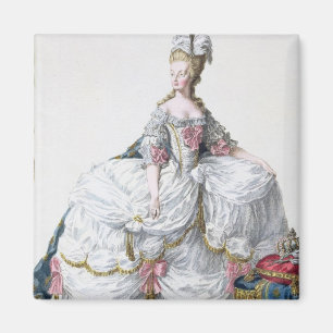 Marie Antoinette (1752-93) von "Receuil des Estam Magnet