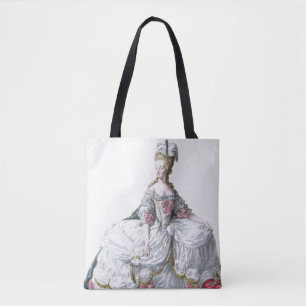Marie Antoinette (1752-93) von 'Receuil DES Estam Tasche