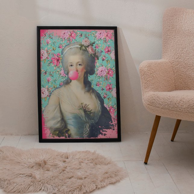 Marie Antoinette Altered Art Modern Poster tendanc (Créateur téléchargé)