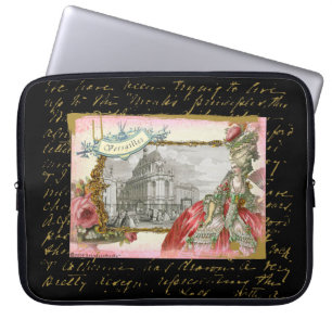 Marie Antoinette an der Versailles-Laptop-Hülse Laptopschutzhülle
