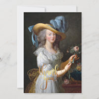 Marie Antoinette avec Merci rose