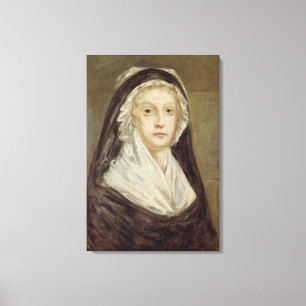 Marie Antoinette beim Conciergerie Leinwanddruck