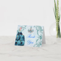 Marie Antoinette Bella Blue Dankeschön Karte