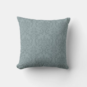 Marie Antoinette blau französisch Damast inspirier Kissen