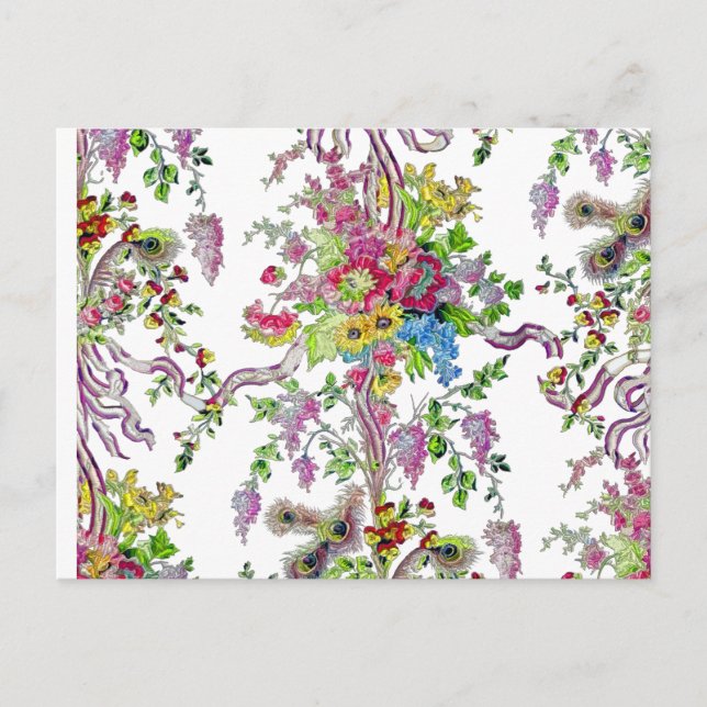 Marie Antoinette Boudoir Postkarte (Vorderseite)