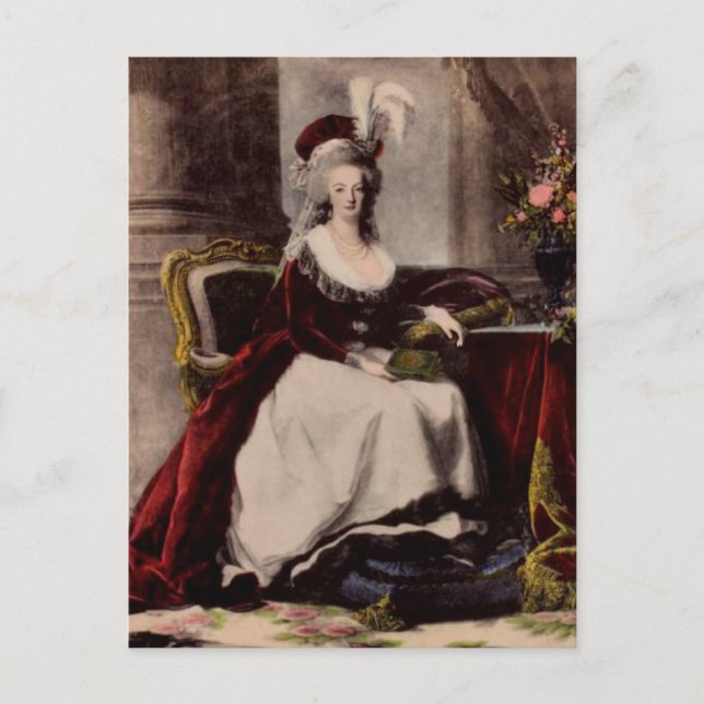 Marie Antoinette ~ Carte postale / Invitations (Devant)
