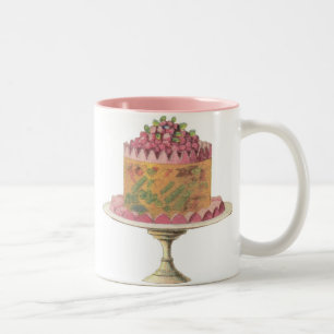 Marie Antoinette-Eat Cake...Tasse Zweifarbige Tasse