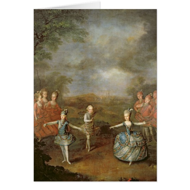 Marie Antoinette et ses soeurs (Devant)
