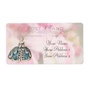 Marie Antoinette Étiquettes de adresse personnalis