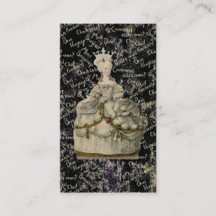 Marie Antoinette Extravaganzkleid ~ Visitenkarte