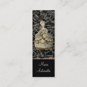 Marie Antoinette Extravaganzkleid ~ Visitenkarte