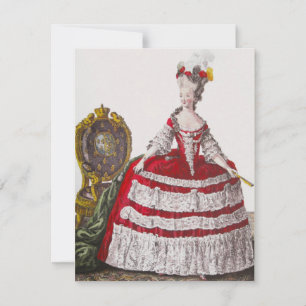 Marie Antoinette formelle ~ Invitations