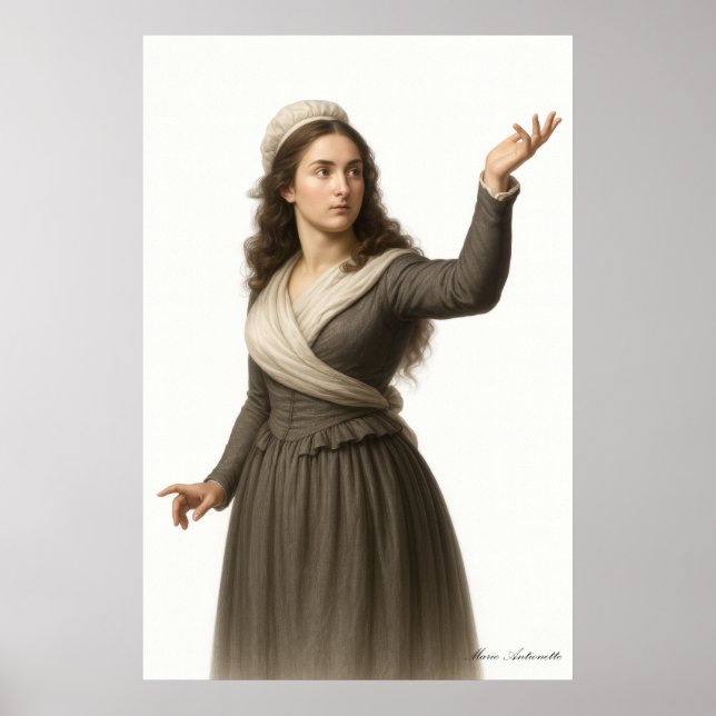 Marie Antoinette - French Revolution Print Poster (Vorne)